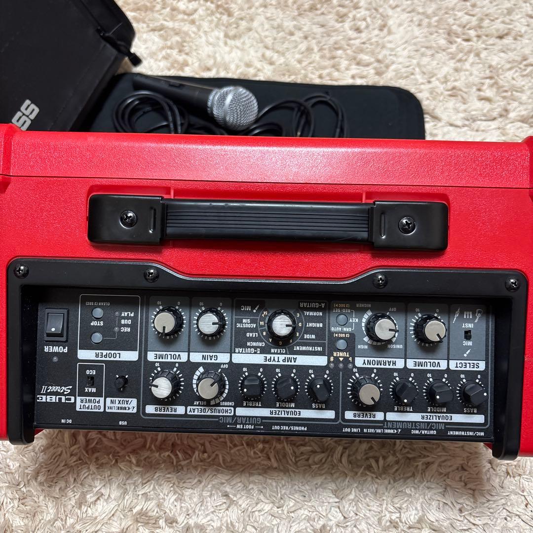 【路上ライブセット】BOSS/CUBE street Ⅱ-純正バッグ