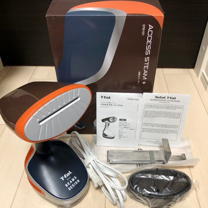【限定】BEAMSデザイン T-fal 衣類スチーマー