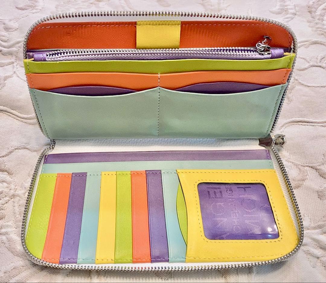 ABISTE ミケランジェロ シルバー長財布 未使用