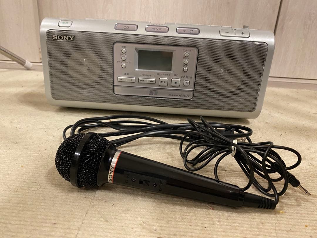 SONY CD・カセットデッキ・ラジオ機能付き〔CDラジオカセットコーダー〕