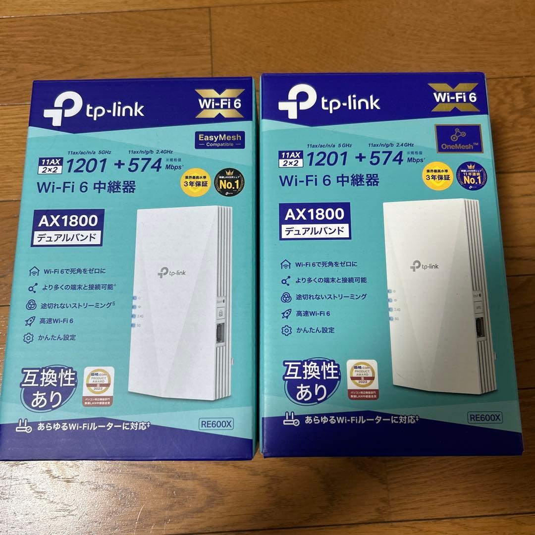 TP-Link ティーピーリンク RE600X Wi-Fi 6