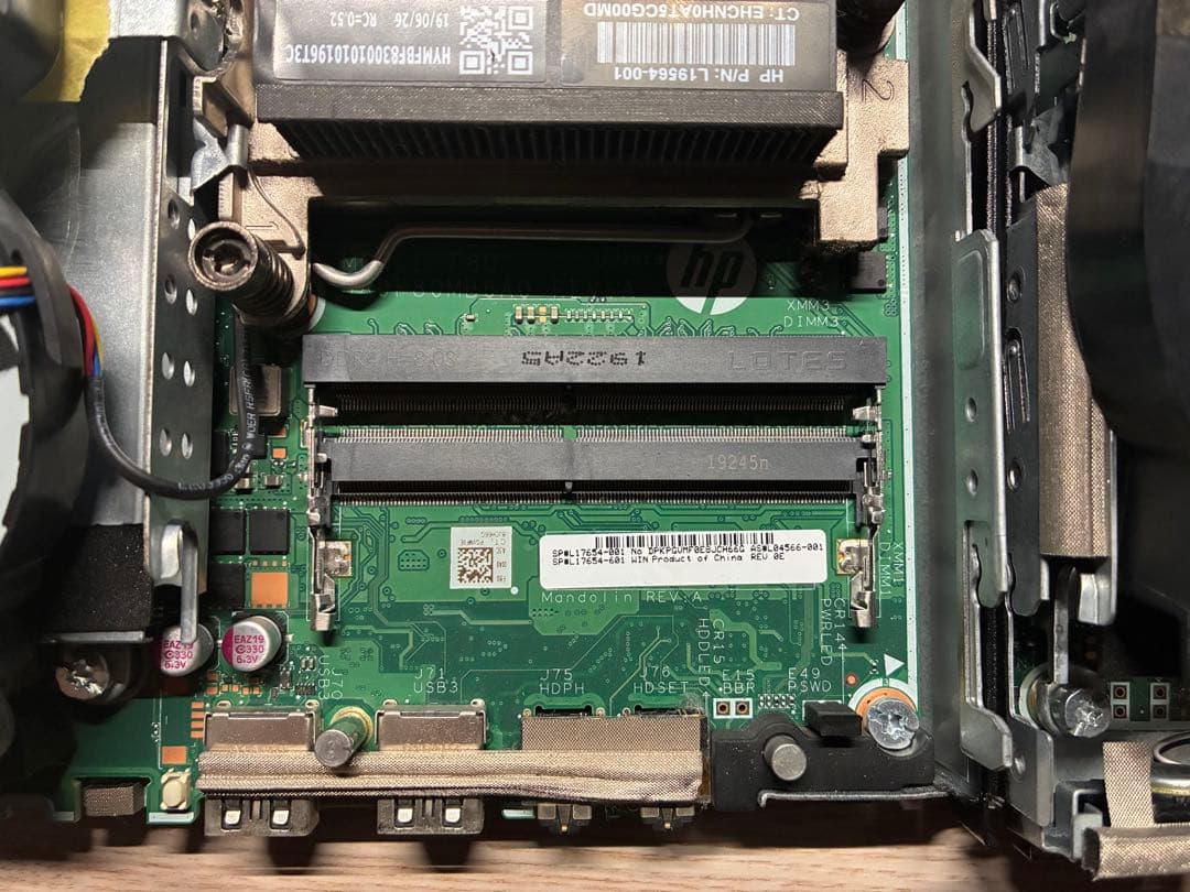 2台セットHP ProDesk 400 G4 DM + BenQ モニター