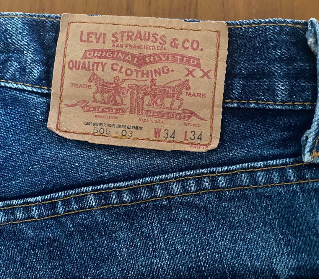 USA製 90s Levis 505-03 デニムパンツ