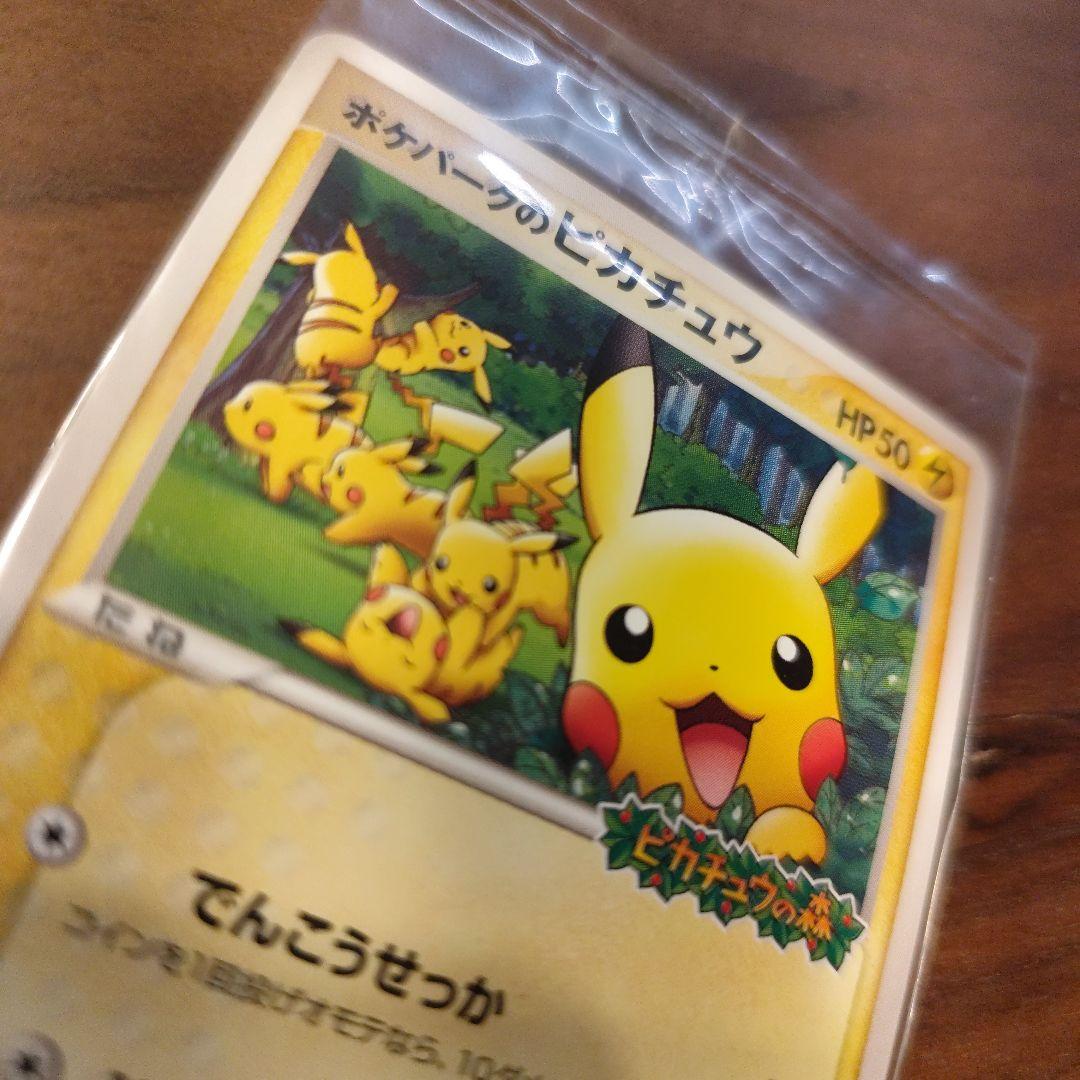 【未開封】ポケパークのピカチュウ PROMO プロモカード 043/PCG-P