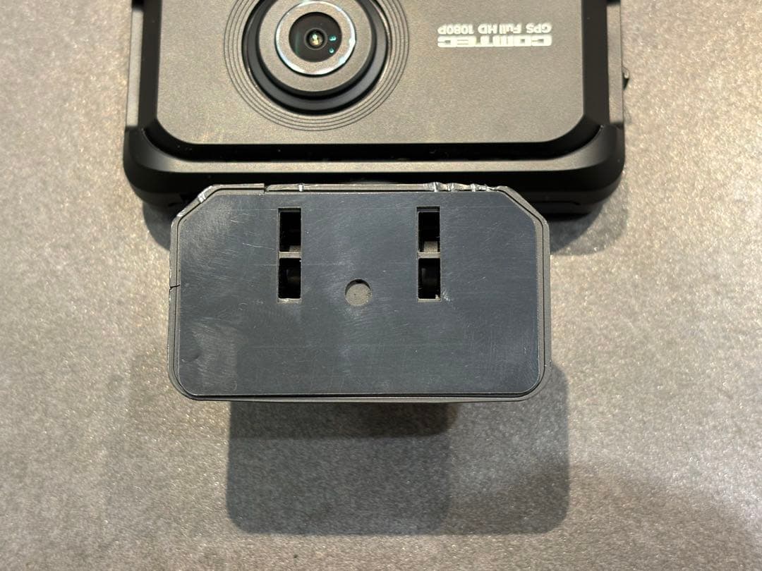 送料無料✨コムテック　前後ドライブレコーダー　ZDR055 両面テープ＆SD付き