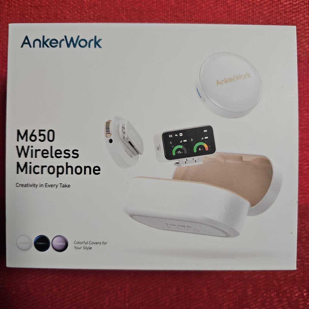 【ゲリラセール】AnkerWork M650 ワイヤレスマイクロフォン