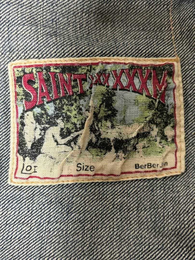 SAINT MICHAEL×BerBerJin DENIM JACKET L