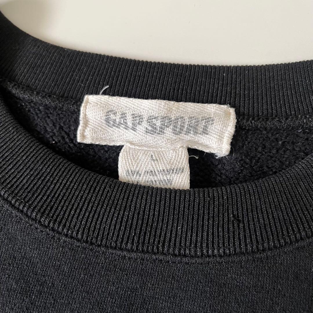90s old gap ギャップ スウェット 無地 ブラック