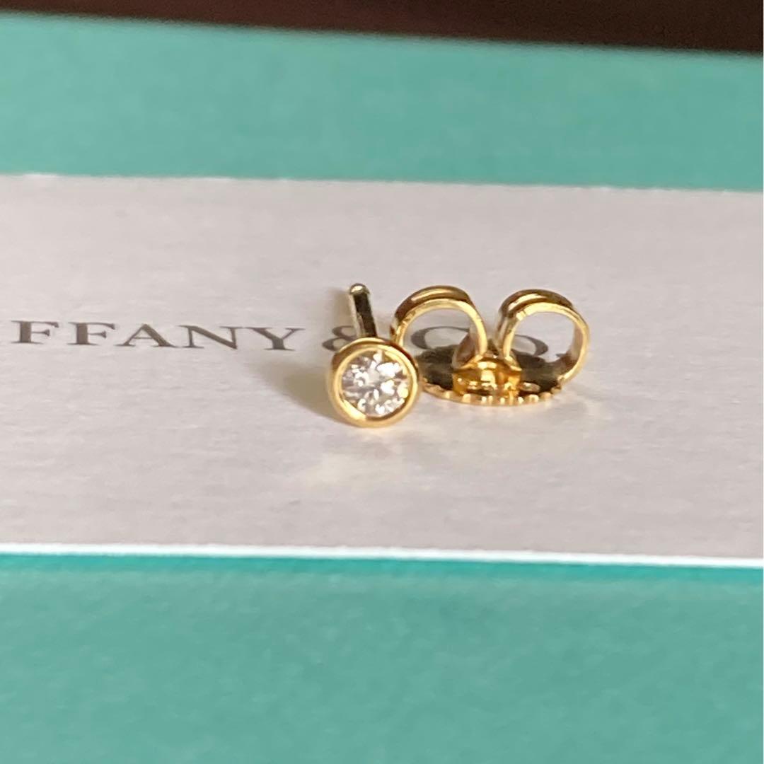 ティファニー バイザヤード ピアス　K18 片耳