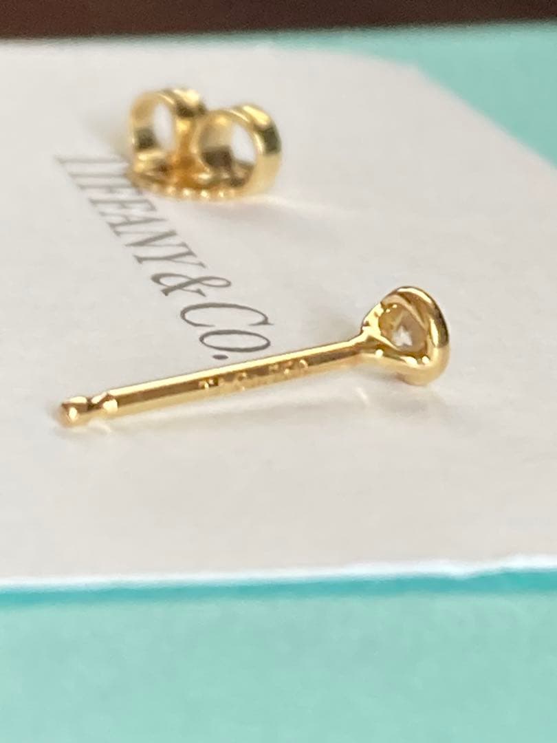 ティファニー バイザヤード ピアス　K18 片耳