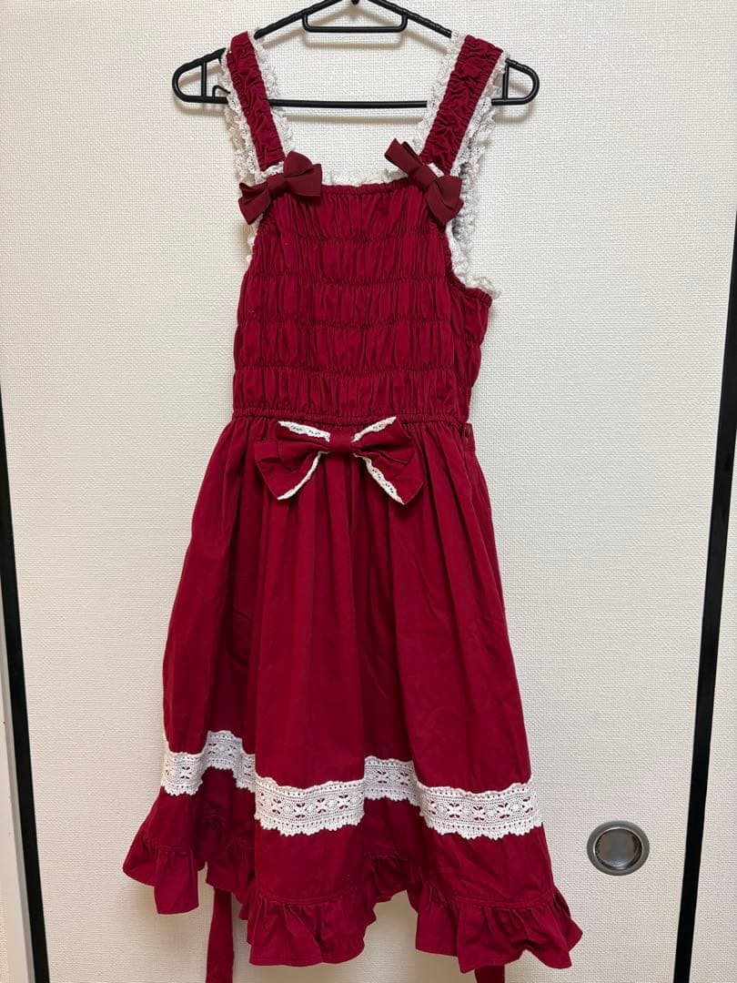 ベイビーザスターズシャインブライト シャーリングプリンセスジャンパースカート