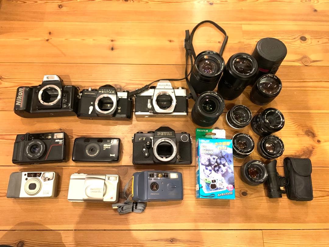 カメラ　レンズ　フィルムカメラ　まとめ売り