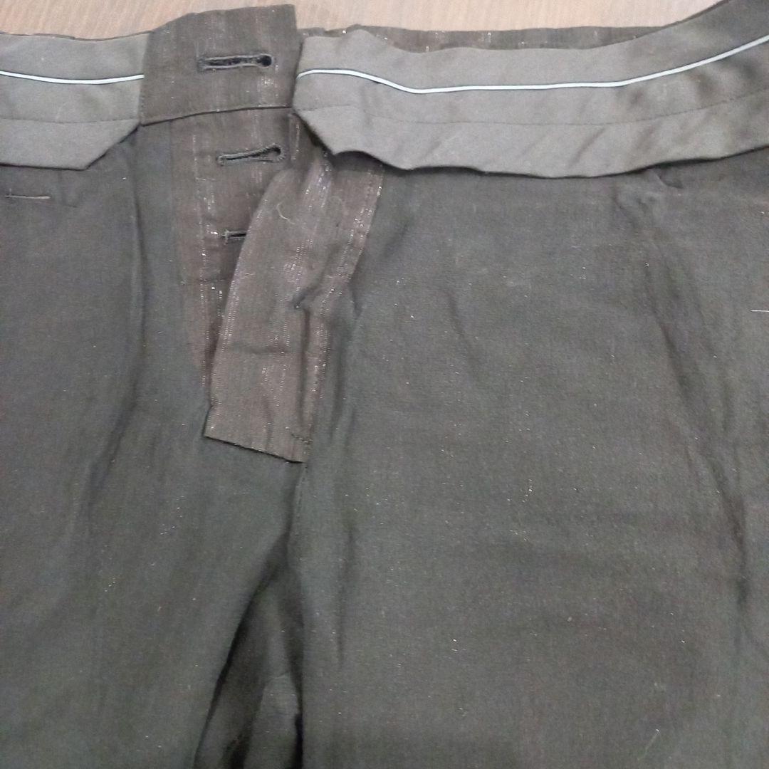 極美品　ifsixwasnine　黒のストライプハーフパンツ