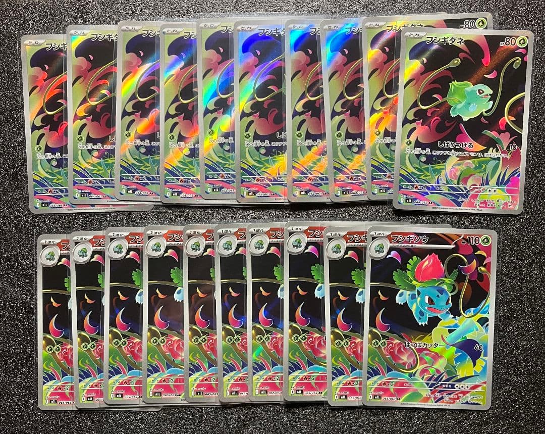 フシギダネ フシギソウ ar 各10枚セット　メガブレイブ　②