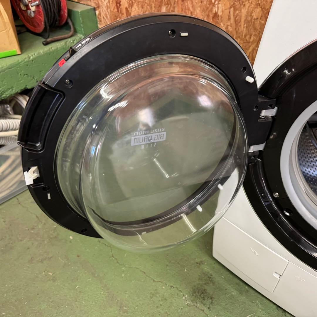 298 日立ドラム式洗濯機　乾燥付　11/6キロ　小型　一人暮らし　左開き