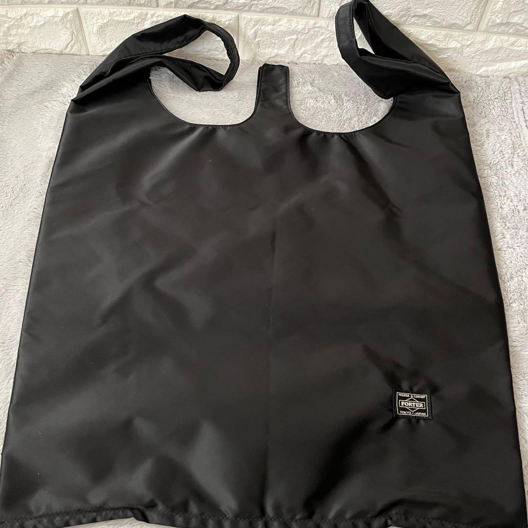 希少✨ポーター CLUBKING コラボ エコバッグ ブラック 黒 ナイロン