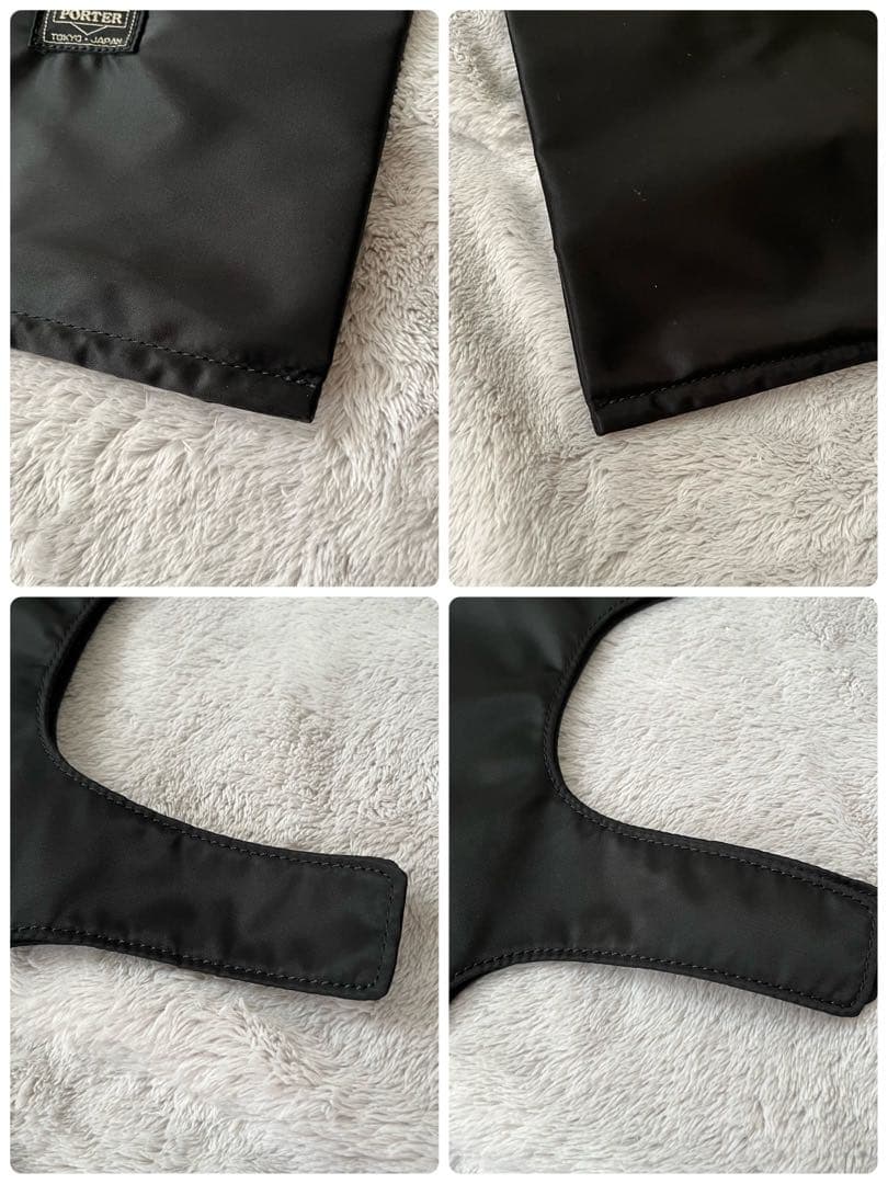 希少✨ポーター CLUBKING コラボ エコバッグ ブラック 黒 ナイロン