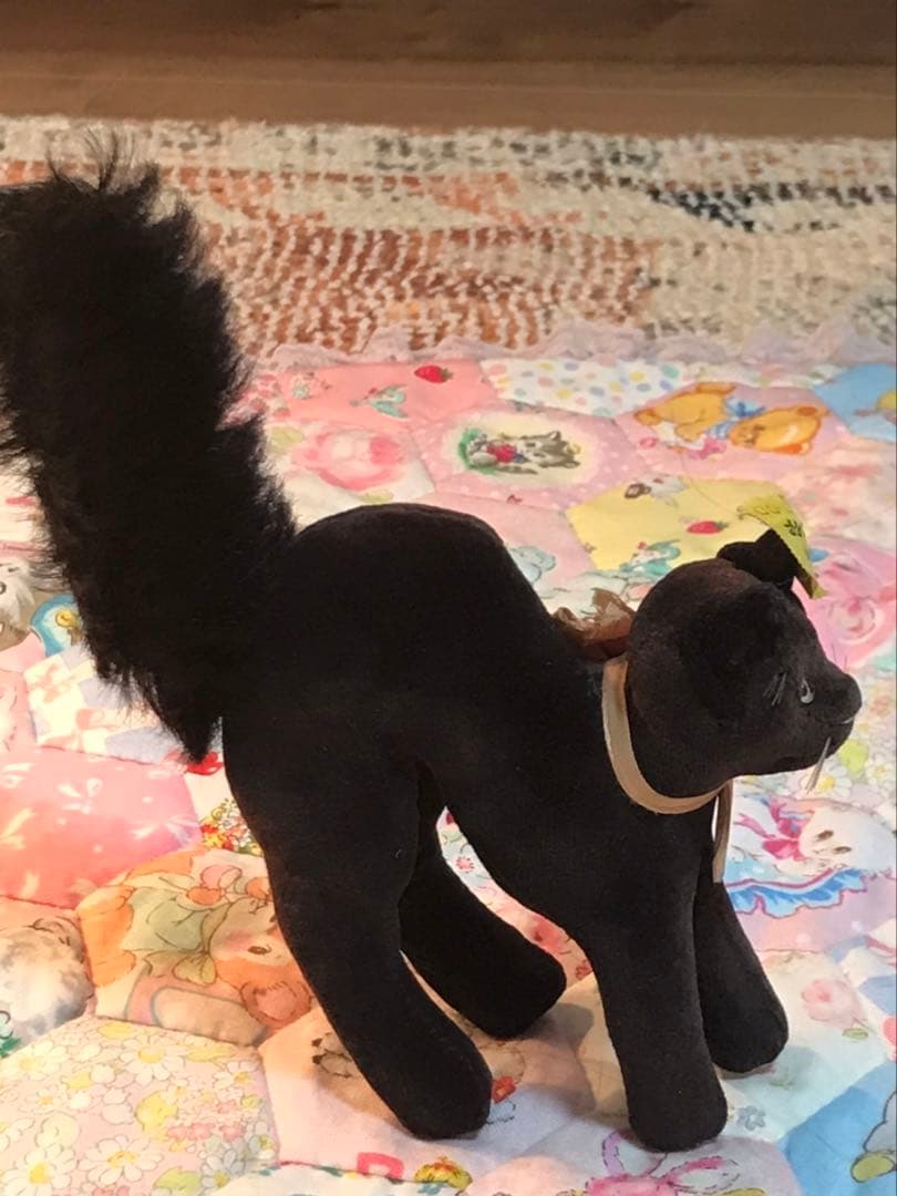 アンティーク　シュタイフ社 Black Tom Cat All IDs