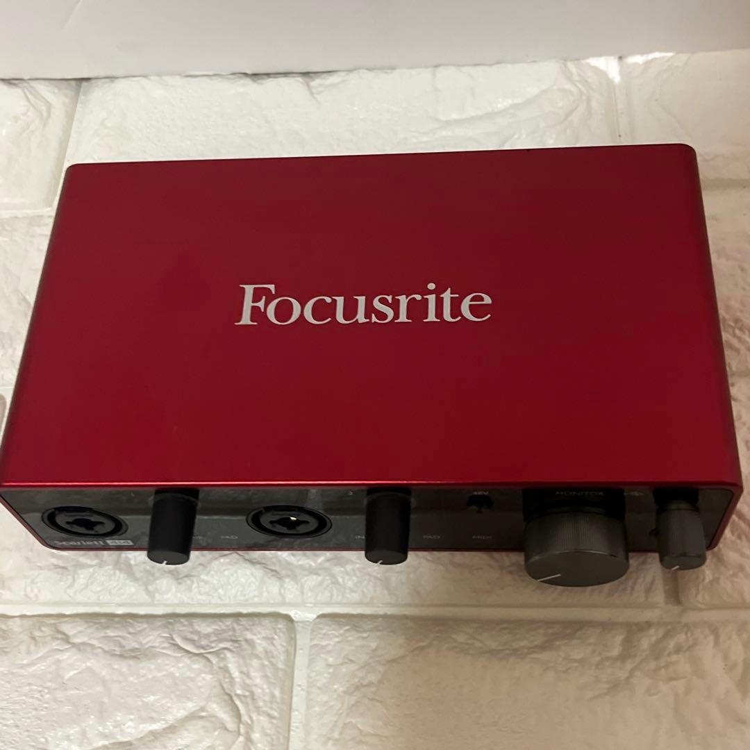 【美品】　Focusrite Scarlett 4i4 3rd Gen 第3世代