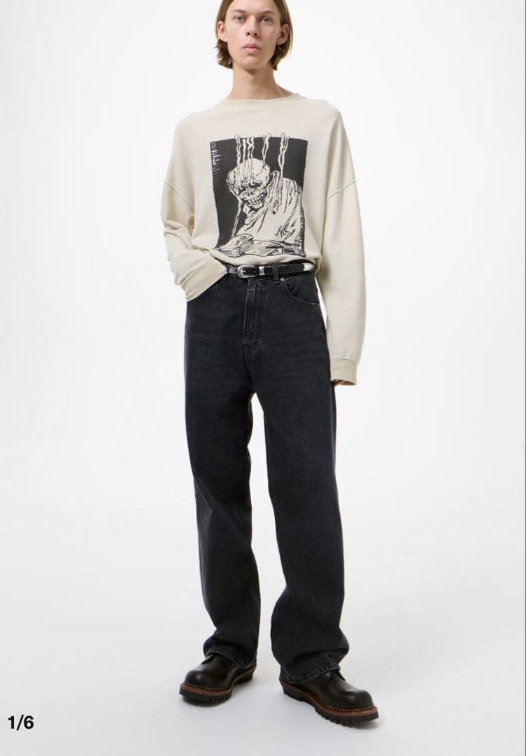 【ほぼ新品】our legacy third cut デニム　supergrey