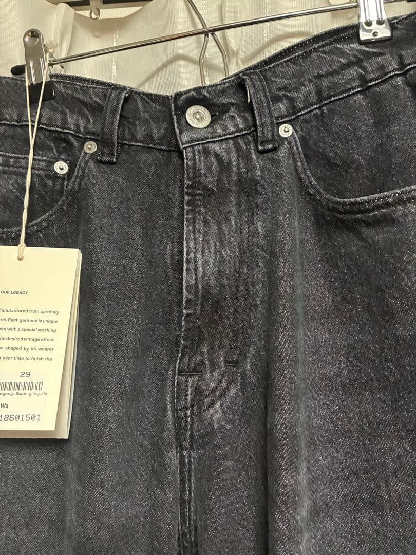 【ほぼ新品】our legacy third cut デニム　supergrey