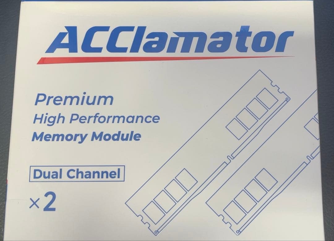 ACClamator 16GB×2 32GB DDR5 5600MHz メモリ