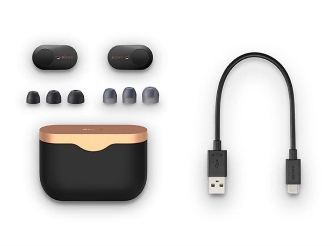 新品未開封シュリンク付✨SONY ワイヤレスイヤホン WF-1000XM3