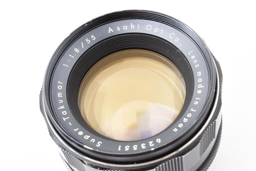 ☆前期型☆ Super Takumar 55mm F1.8 フード付 F0179