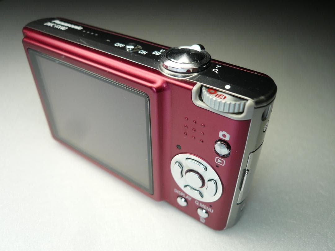 LUMIX★DMC-FX40⭐️レッド⭕️安心の実働品★5倍ズーム1210万画素