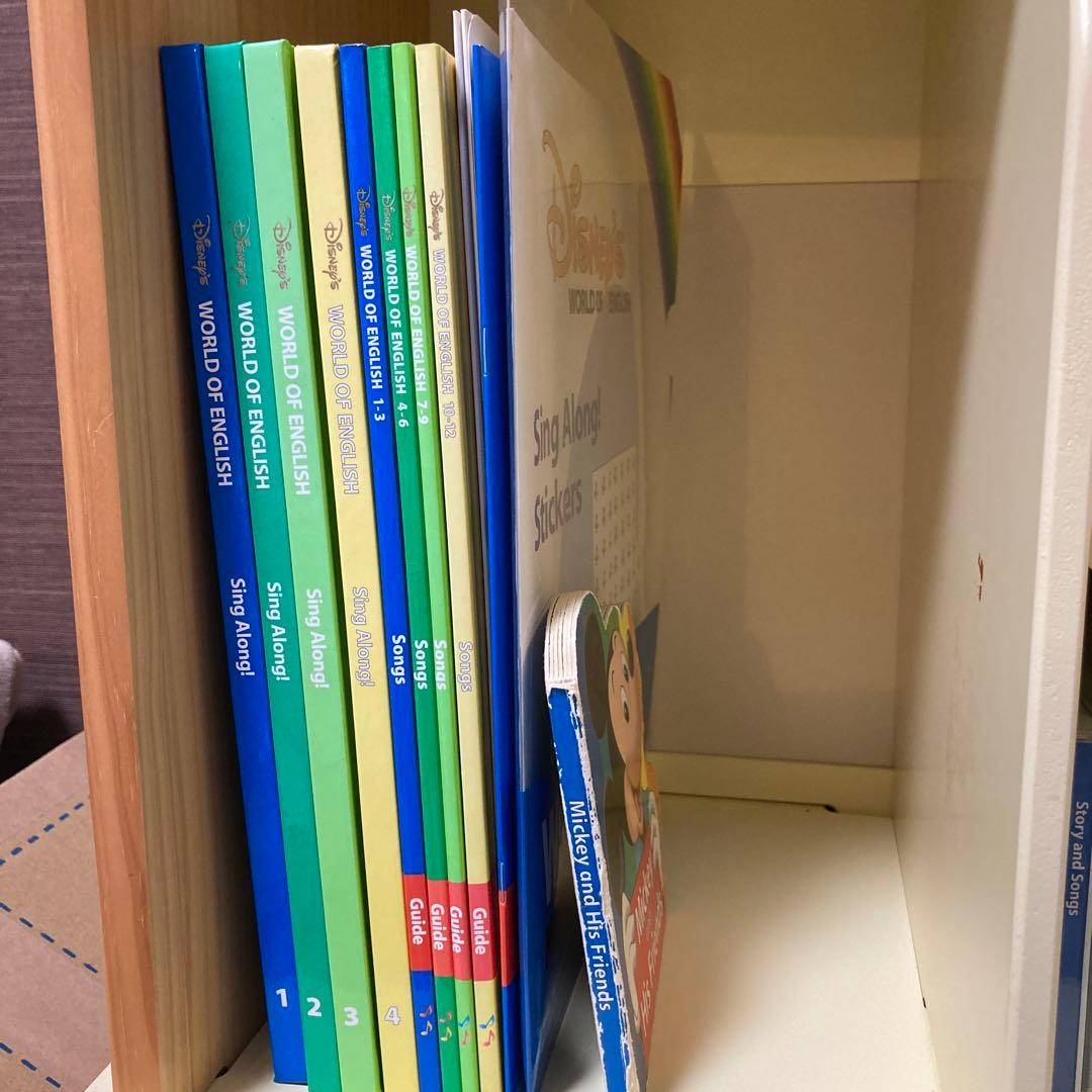 【正規品】欠品＊訳ありディズニー英語システム　シングアロング！DVDとCDと本