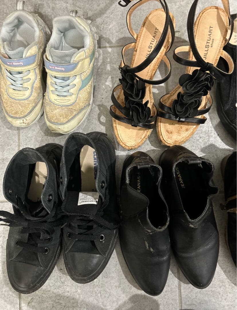 ss0529　運動靴　4足セット キッズスニーカーセット