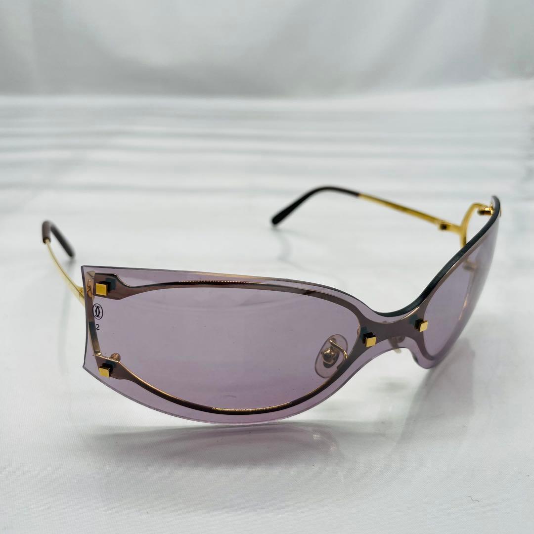 【kk/12.30】カルティエ 南青山店オープン記念 モデルリムレス サングラス