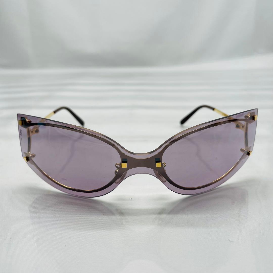 【kk/12.30】カルティエ 南青山店オープン記念 モデルリムレス サングラス