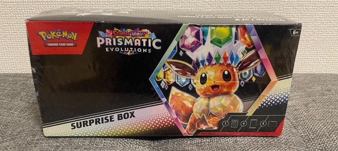 ポケモン　サプライズボックス Prismatic Evolutions