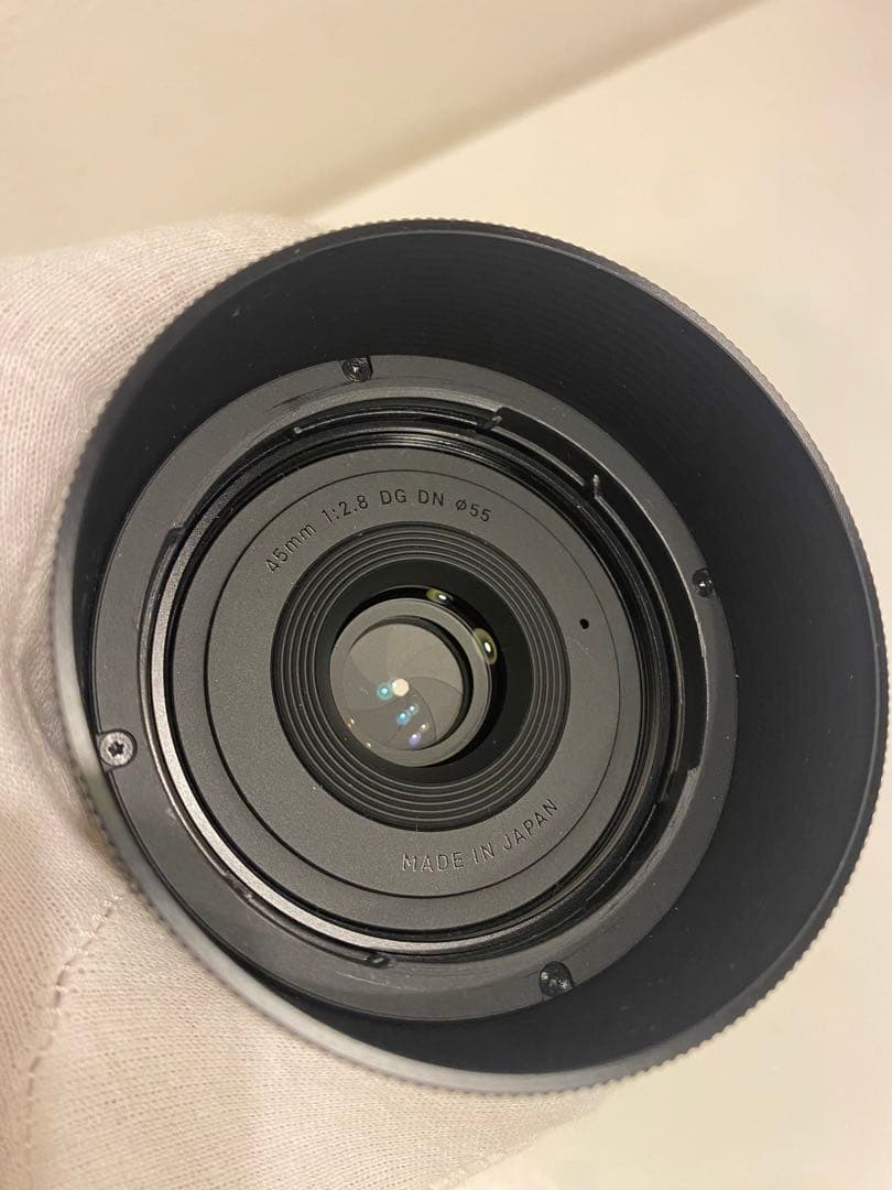 【美品】SIGMA 45mm f2.8 DG DN【eマウント】単焦点レンズ