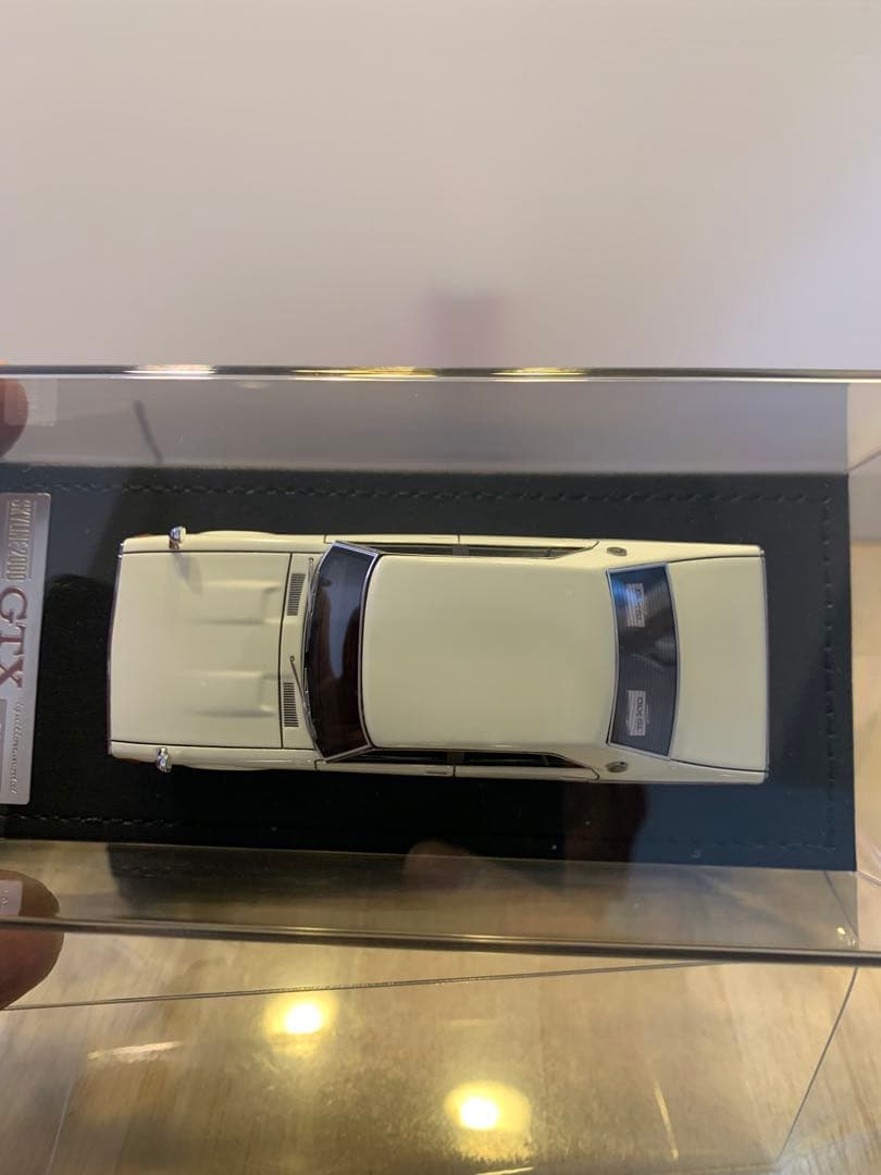 イグニッションモデル　1/43 スカイライン　GT-X GC110 ホワイト