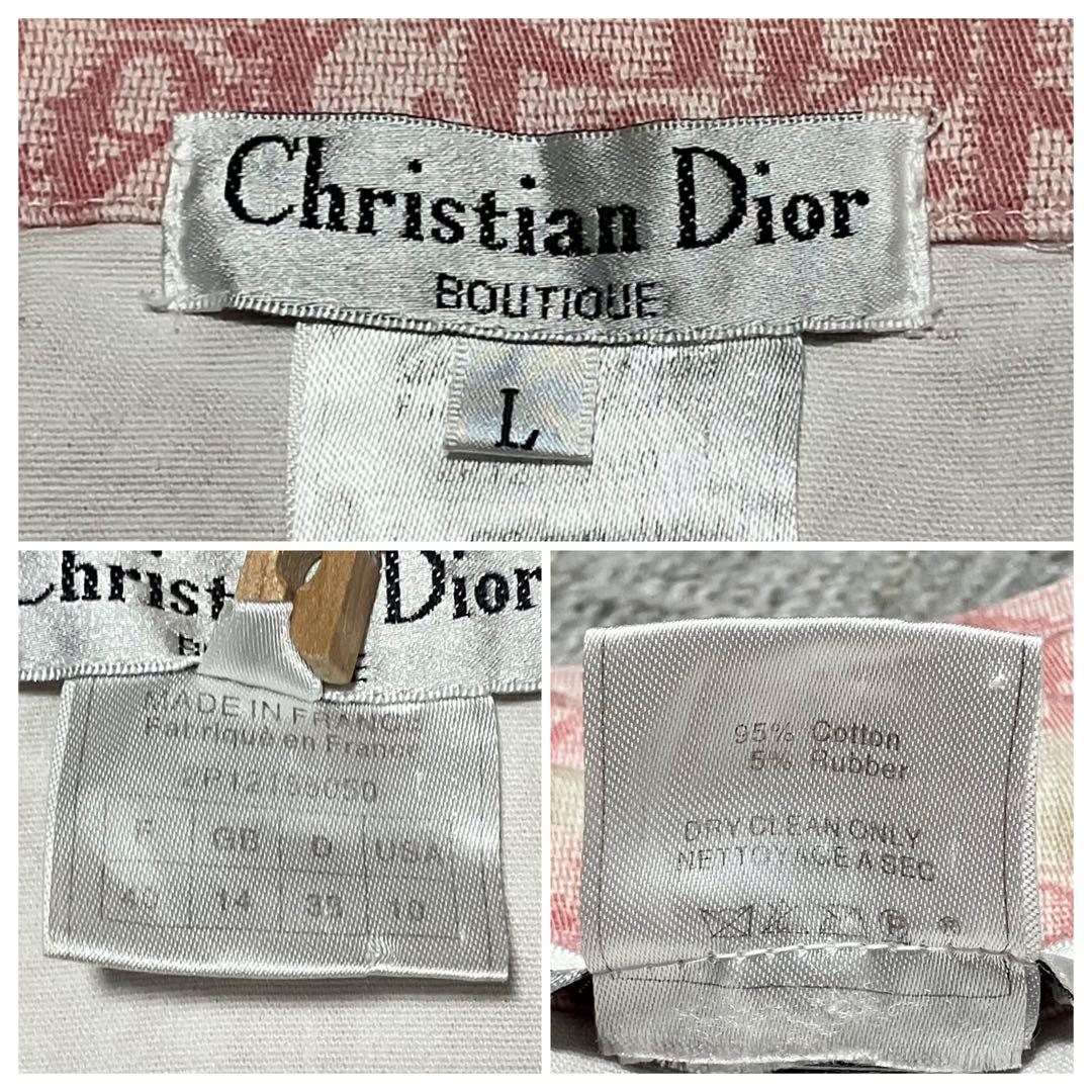 クリスチャンディオール［デニム］ベスト　ジャケット　トロッター　No.1　総柄