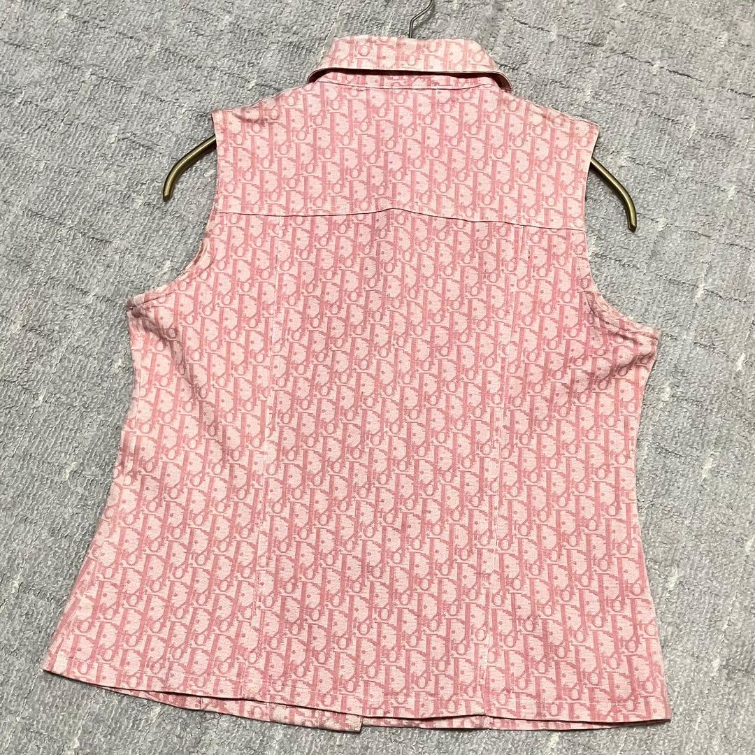 クリスチャンディオール［デニム］ベスト　ジャケット　トロッター　No.1　総柄