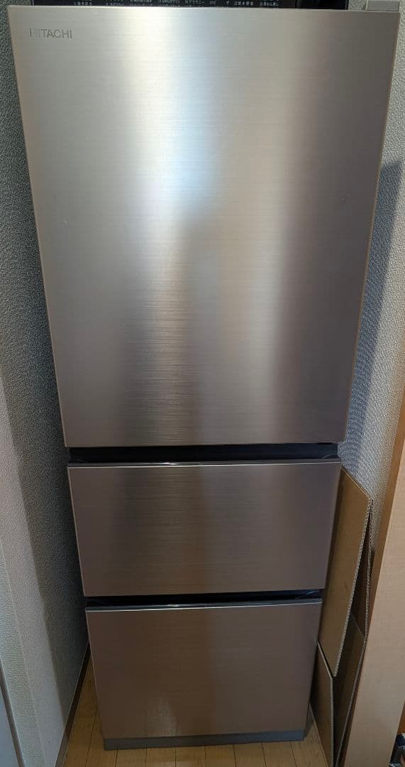 日立 3ドア冷蔵庫 R-27V 265L 2022年製