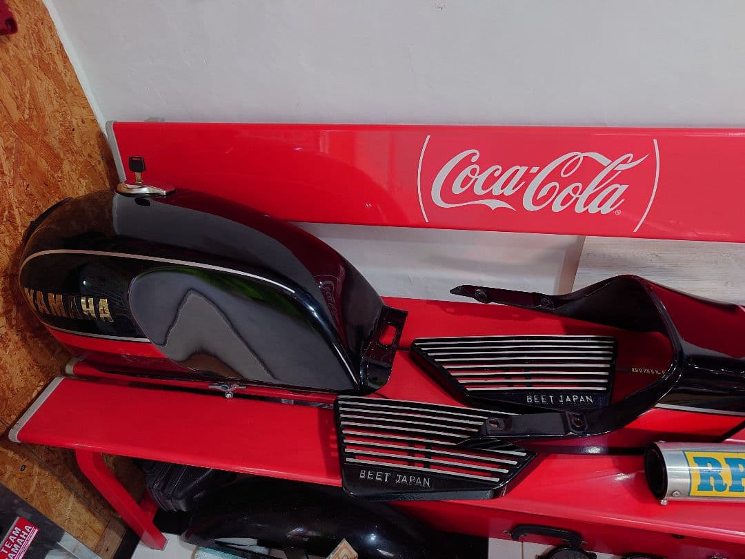 XJ400 XJ550 タンク　サイドカバー　テール