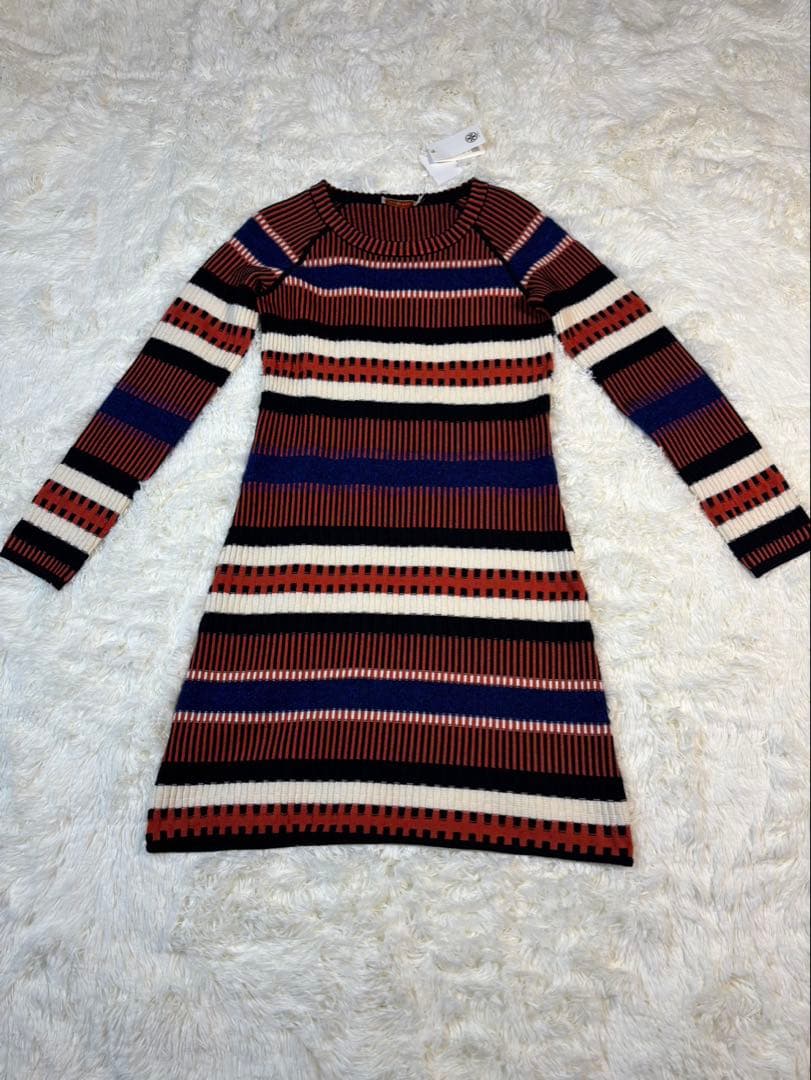 ✨新品・タグ付き✨TORY BURCH ニット ワンピース　ボーダー