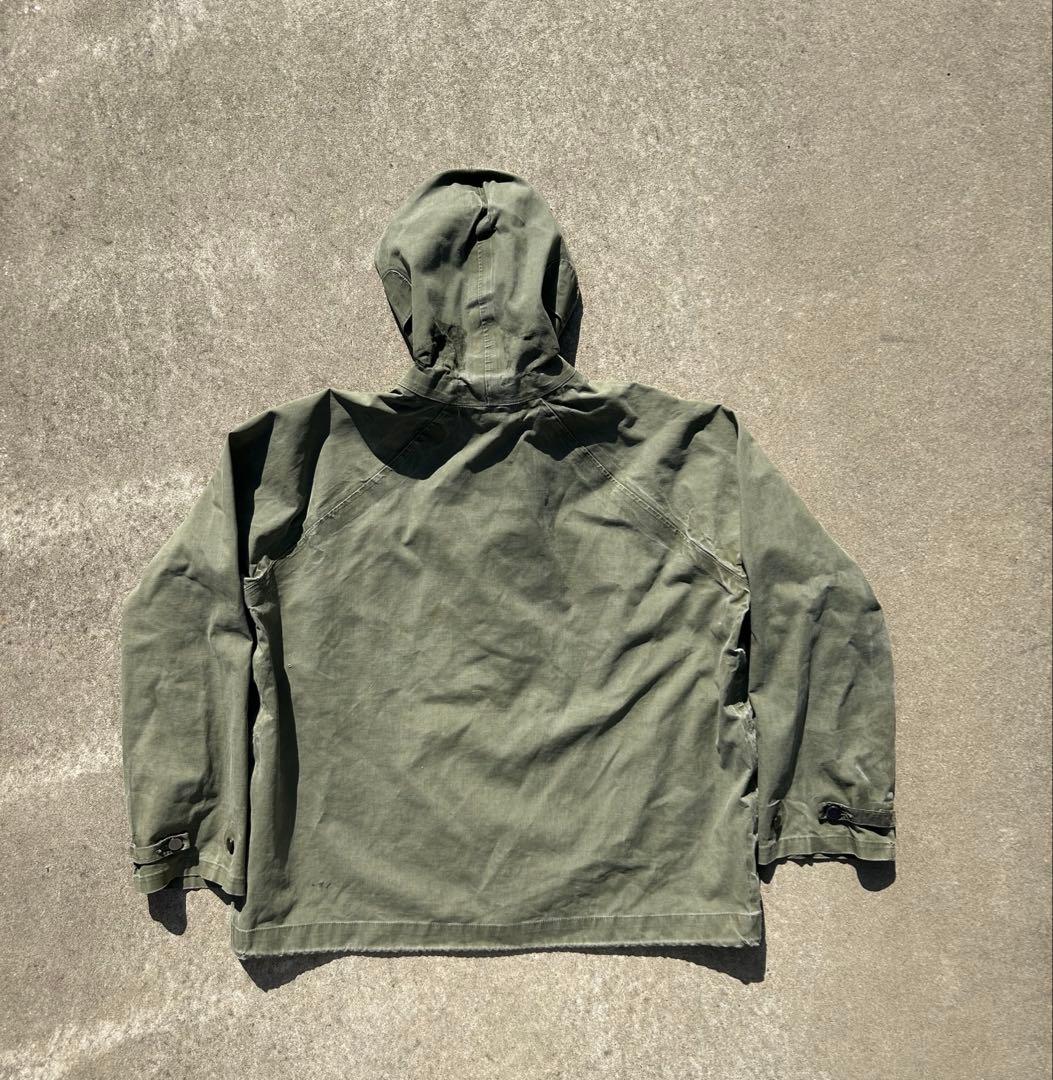 60s us navy デッキ レイン パーカー