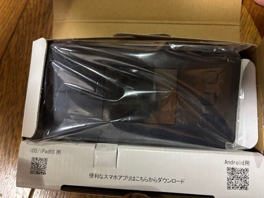 NEC Speed Wi-Fi 5G X12 未使用