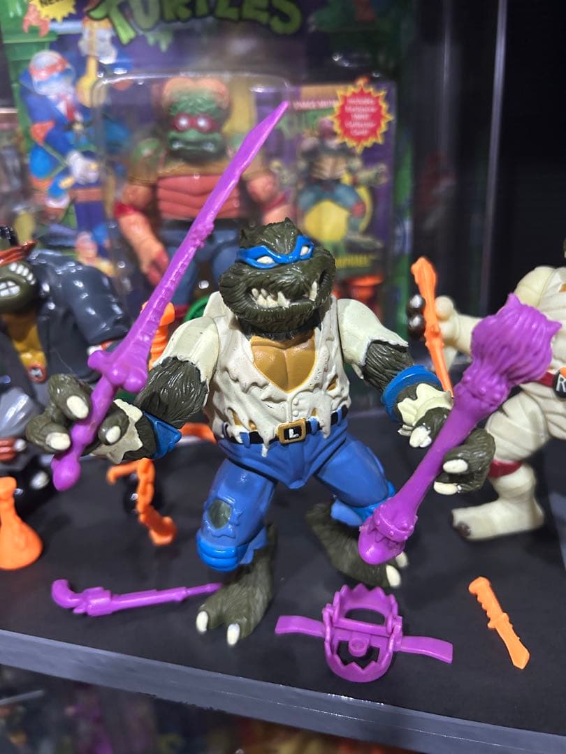 ミュータントタートルズ　ユニバーサルモンスターズ3点セット　完品　美品フィギュア