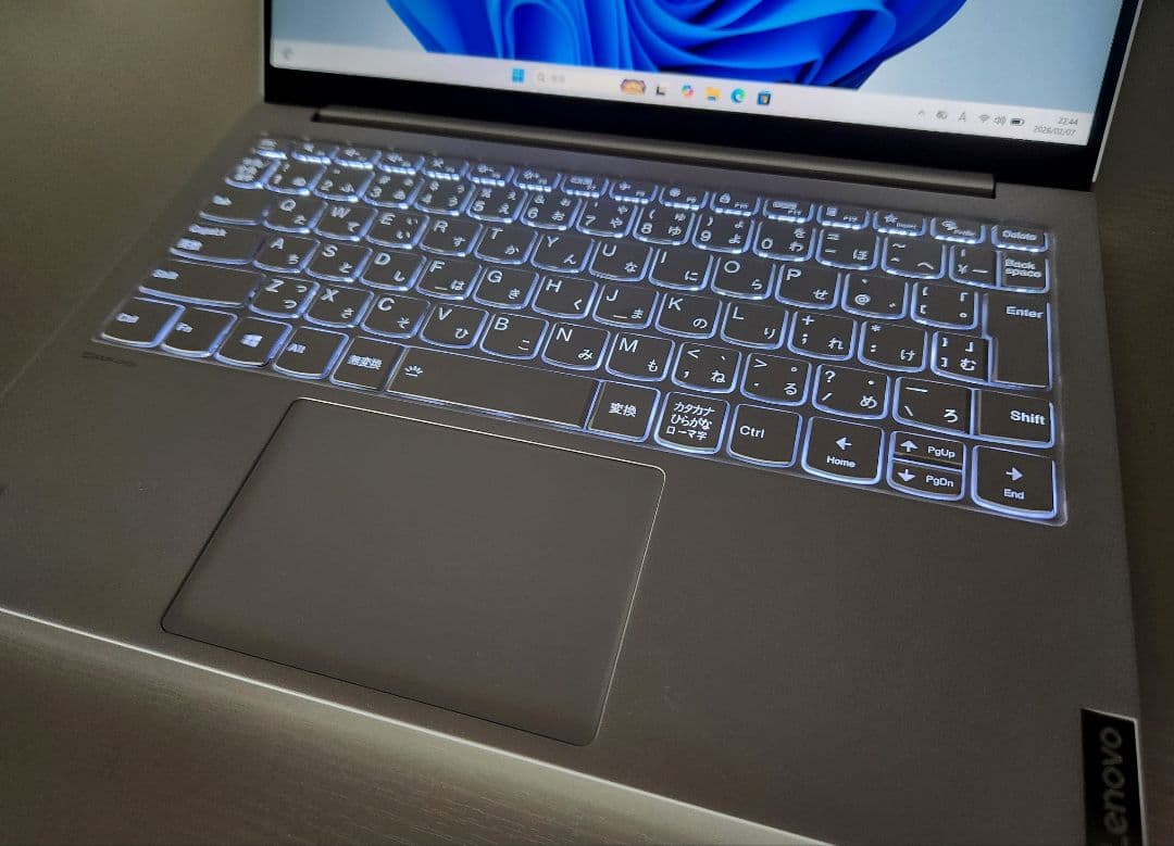 Yoga Slim 750i 11世代Corei7 8GB 512GB