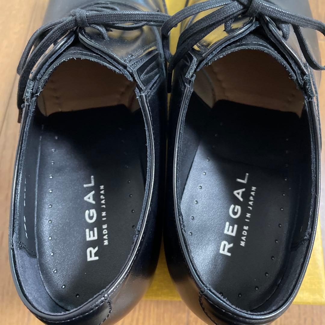 REGALリーガル　メンズ革靴　ビジネスシューズ　24㎝ 黒　ドレスシューズ