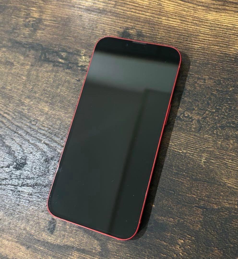 【美品】iPhone13 256GB REDバッテリー85% 本体のみ