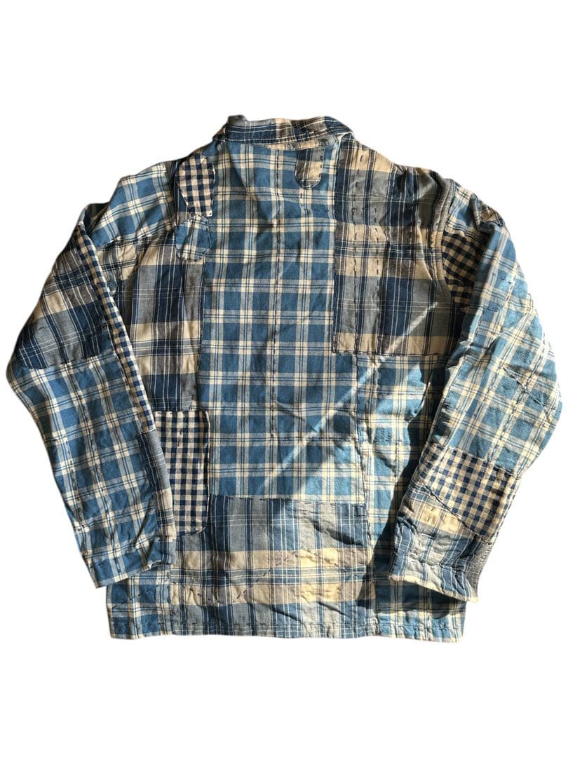 Polo by Ralph Lauren パッチワークカバーオール S