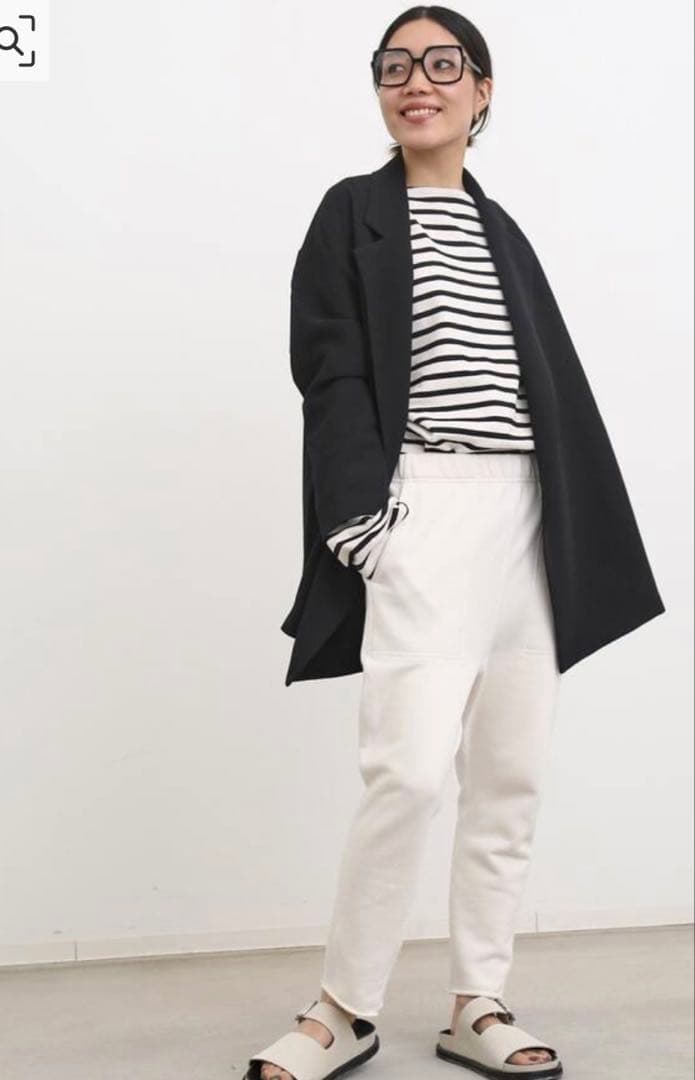 L'Appartement サルエルスウェットパンツ