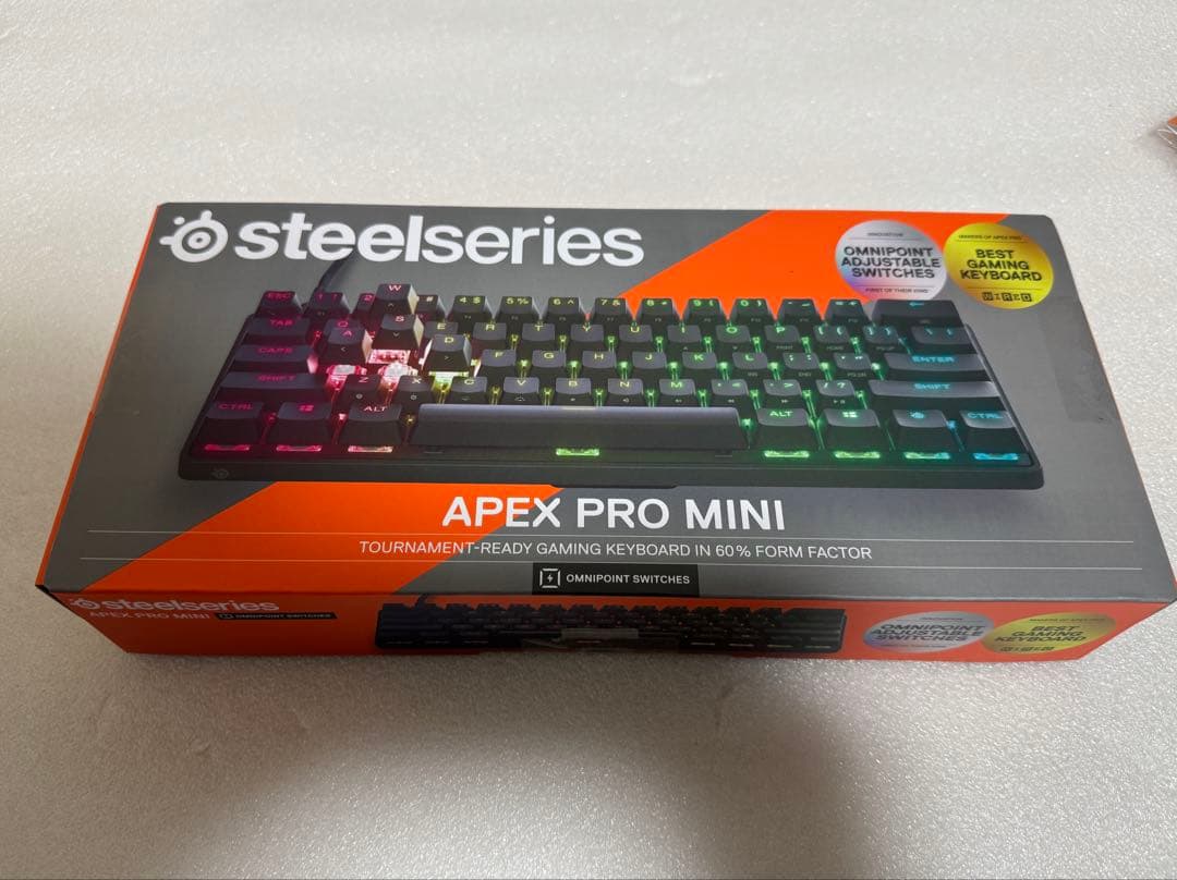 新品未使用 SteelSeries Apex Pro Mini キーボード